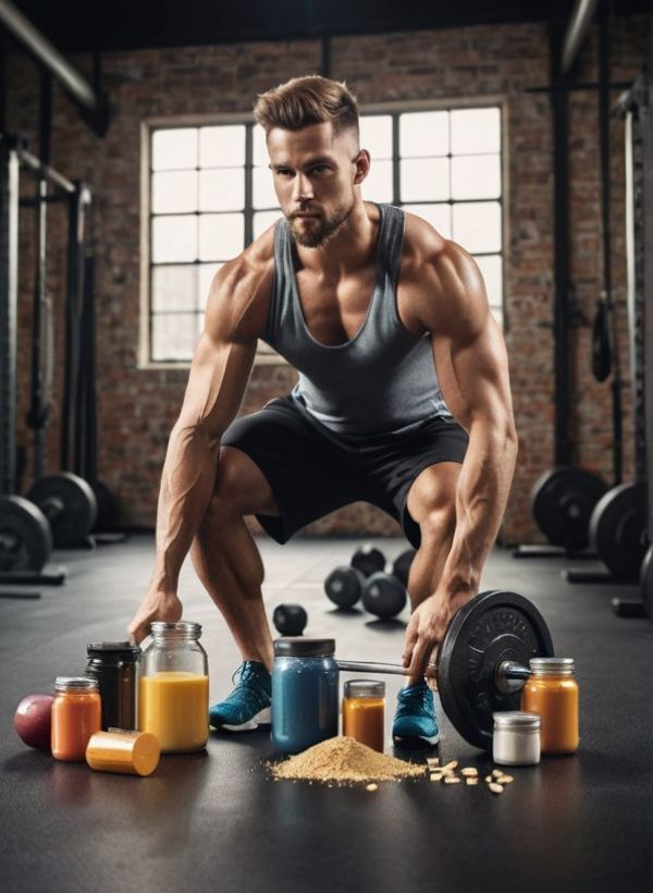 a group of people working on a big table on their laptops, headphones, water bottles